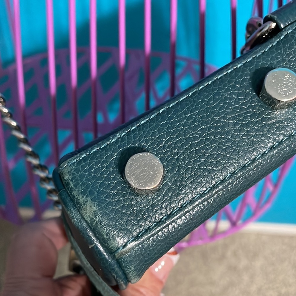 Mini M.A.C. Green Leather Crossbody Bag by Rebecca Minkoff - Picture 5 of 10